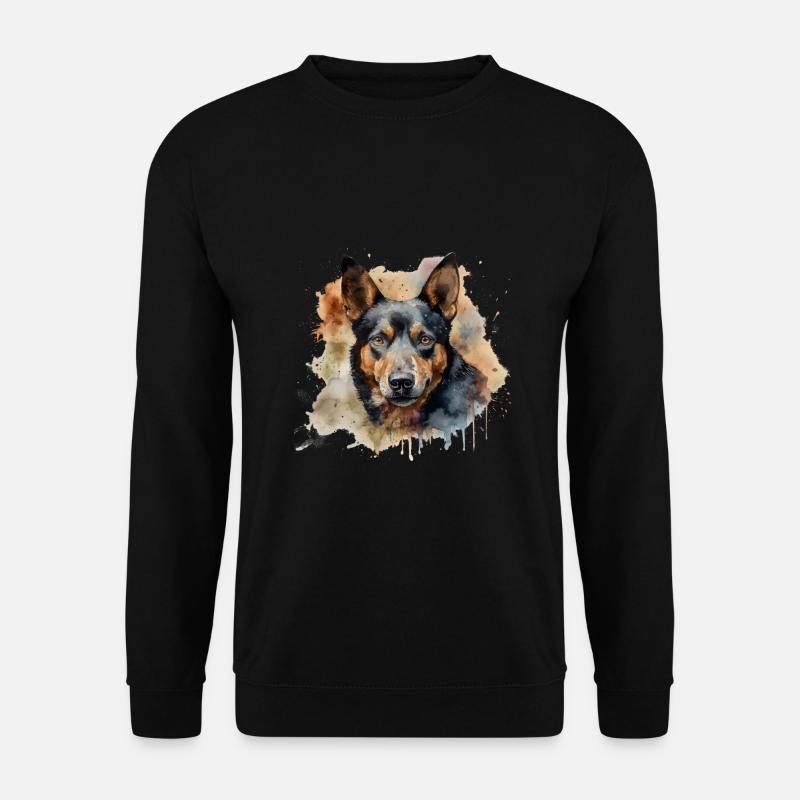 Australian Kelpie - Unisex Pullover - Schwarz