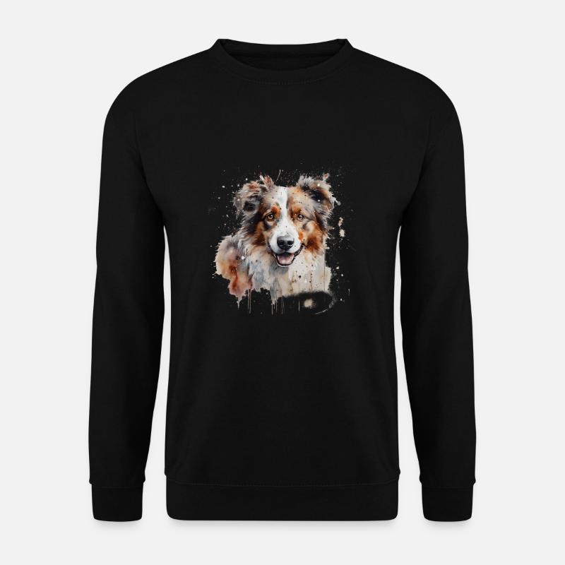 Australian Shepherd - Unisex Sweatshirt - black
