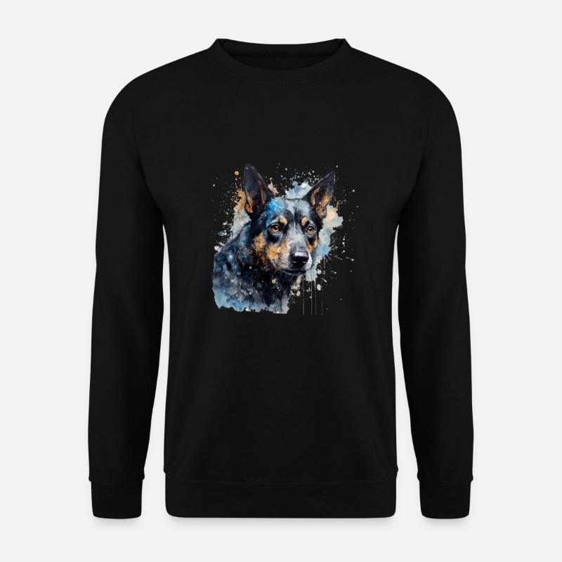 Australian Kelpie - Unisex Pullover - Schwarz