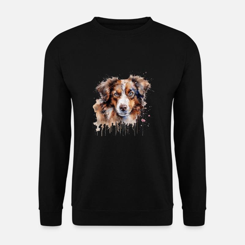Australian Shepherd - Unisex Pullover - Schwarz