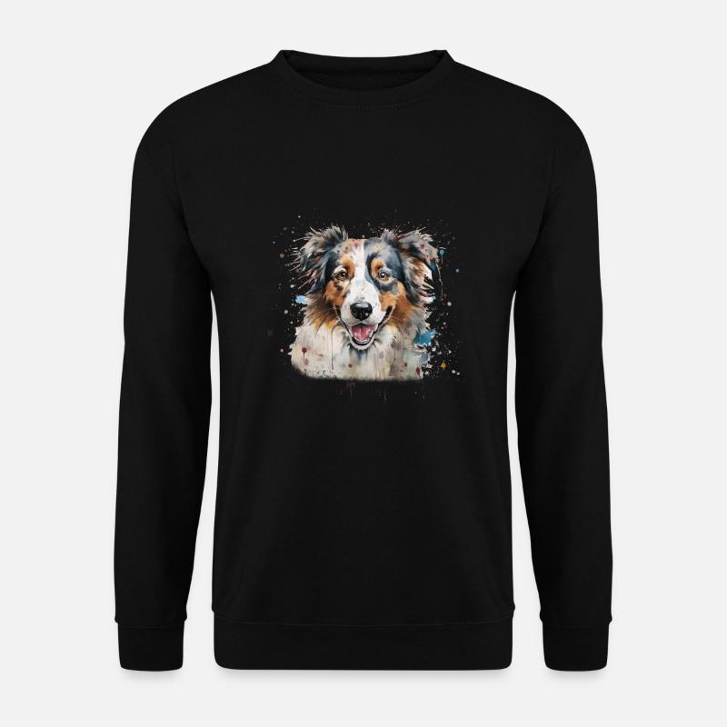 Australian Shepherd - Unisex Sweatshirt - black