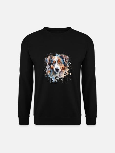 Australian Shepherd - Unisex Sweatshirt - black