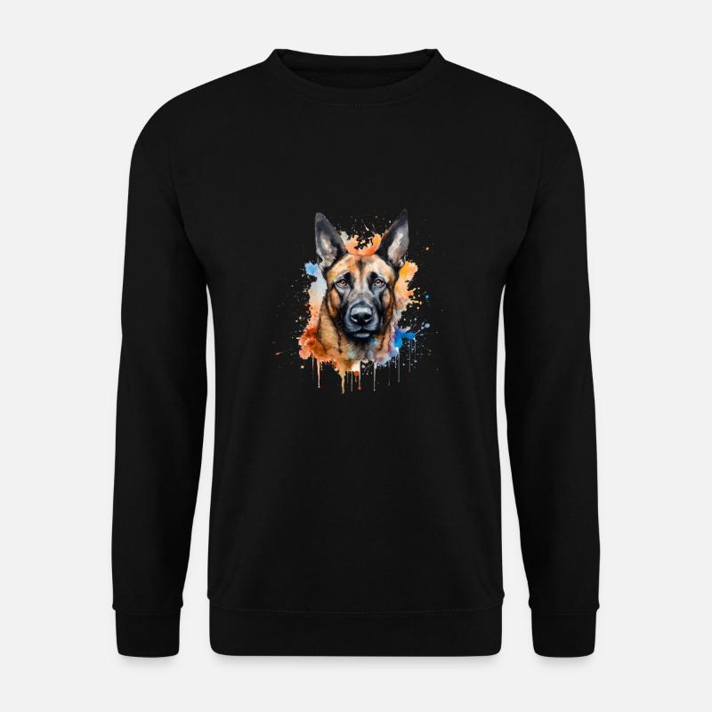 Belgian Malinois - Unisex Pullover - Schwarz