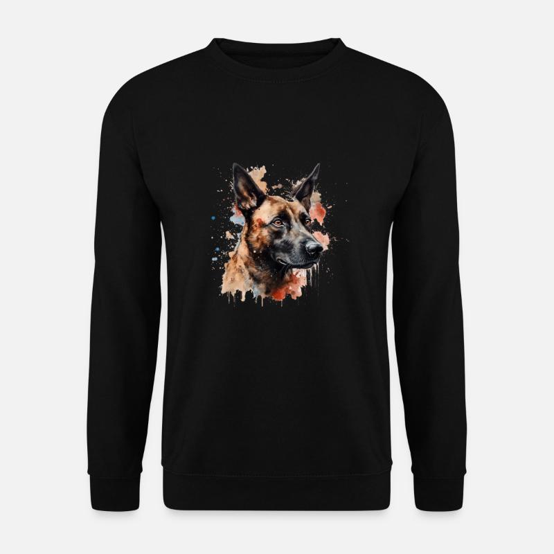 Belgian Malinois - Unisex Pullover - Schwarz