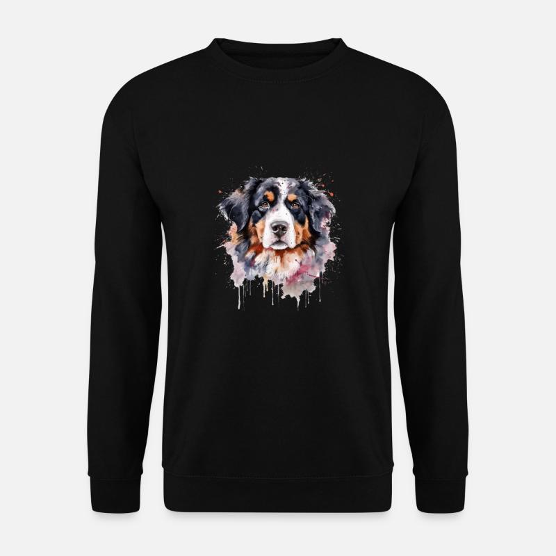 Bouvier bernois - Sweat-shirt Unisexe - noir