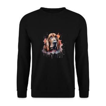 Bloodhound - Unisex Pullover - Schwarz - Vorne - Alina (178cm) & Michal (187cm)