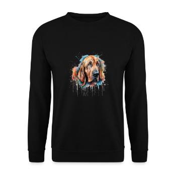 Bloodhound - Unisex Pullover - Schwarz - Vorne - Alina (178cm) & Michal (187cm)