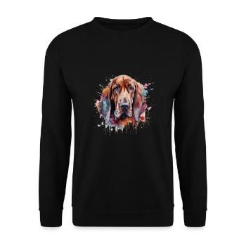 Bloodhound - Unisex Pullover - Schwarz - Vorne - Alina (178cm) & Michal (187cm)