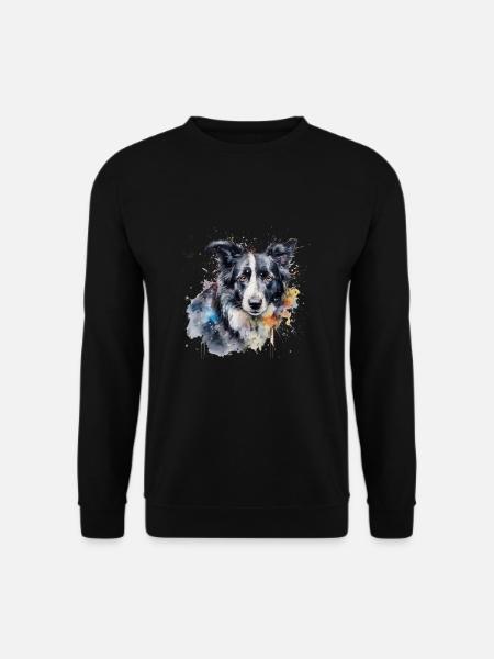Border Collie - Unisex Pullover - Schwarz