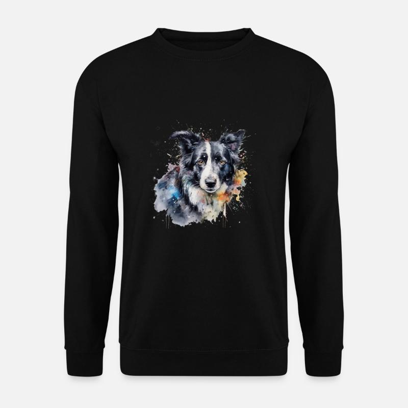 Border Collie - Unisex Sweatshirt - black