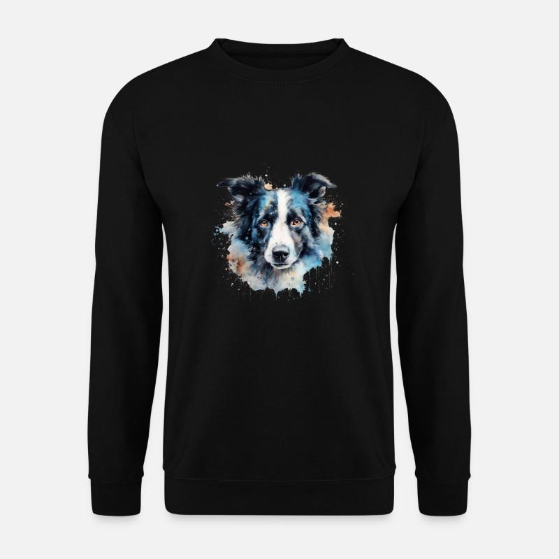 Border Collie - Unisex Sweatshirt - black