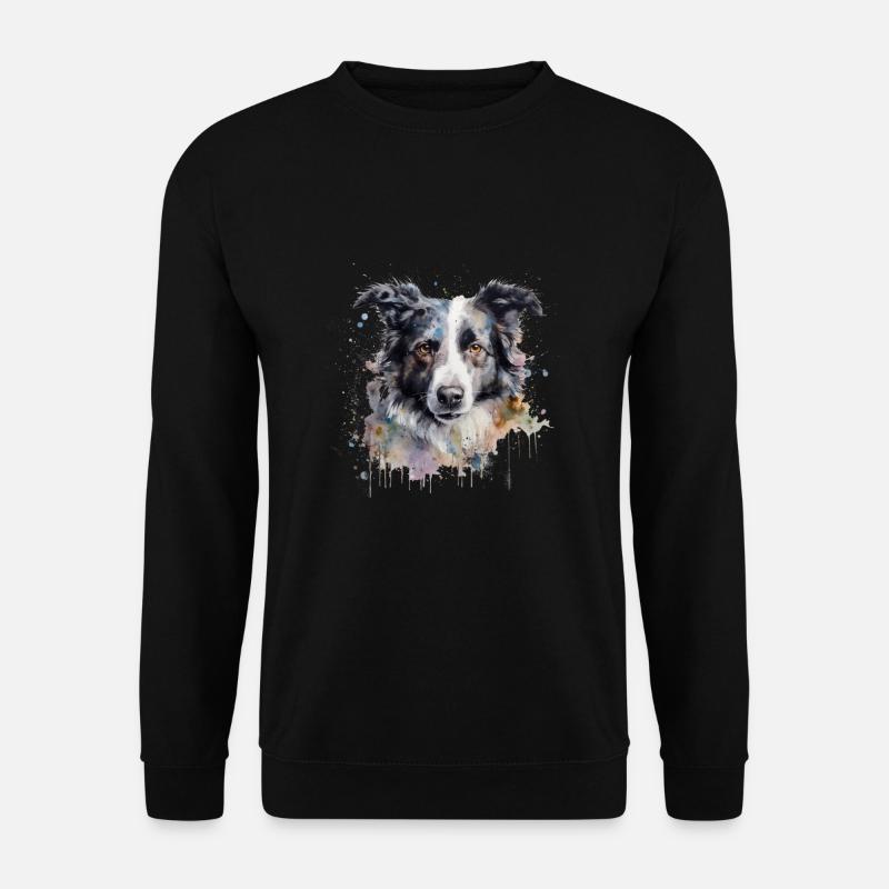 Border Collie - Unisex Pullover - Schwarz