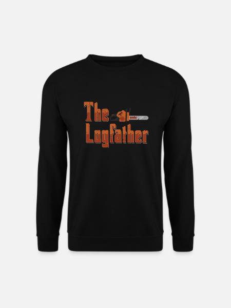 Holzfäller Kettensäge Arborist - Unisex Pullover - Schwarz