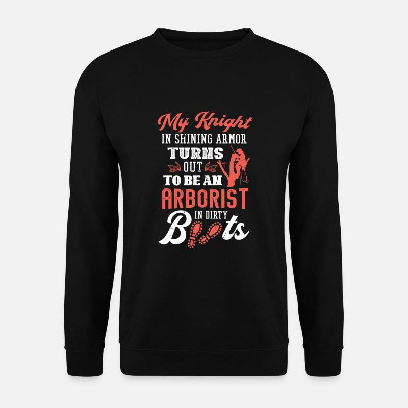 Lumberjack Chainsaw Arborist - Unisex Sweatshirt - black