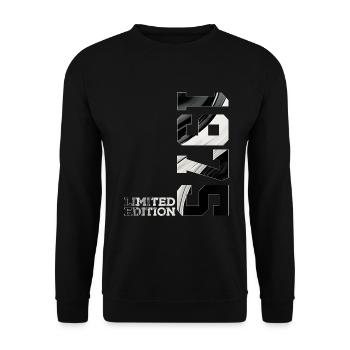 LIMITED EDITION 1975 51ST BIRTHDAY - Unisex Sweatshirt - black - Front - Alina (178cm) & Michal (187cm)