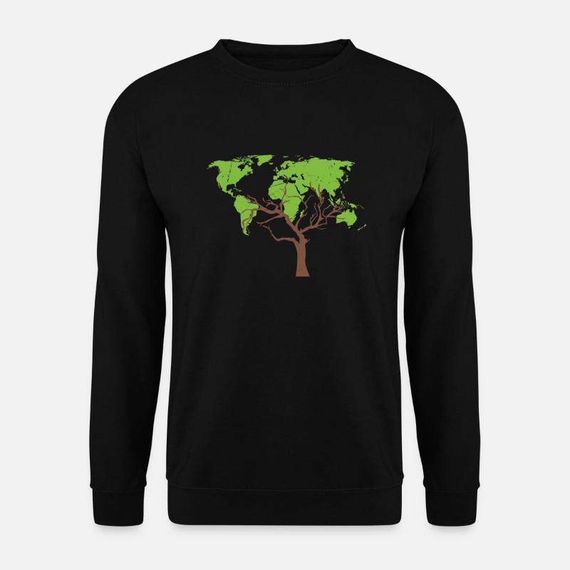 Holzfäller Kettensäge Arborist - Unisex Pullover - Schwarz