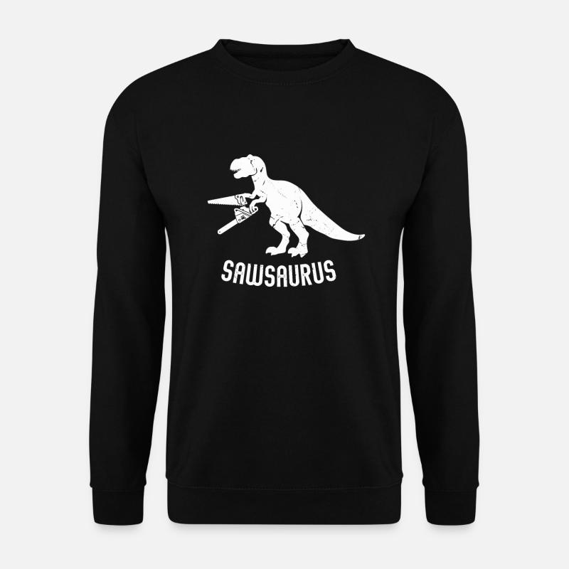 Holzfäller Kettensäge Arborist - Unisex Pullover - Schwarz