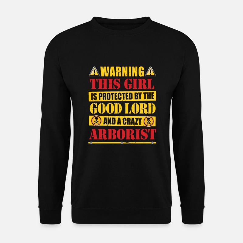 Lumberjack Chainsaw Arborist - Unisex Sweatshirt - black