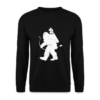 Archery Archery Bow - Unisex Sweatshirt - black - Front - Alina (178cm) & Michal (187cm)