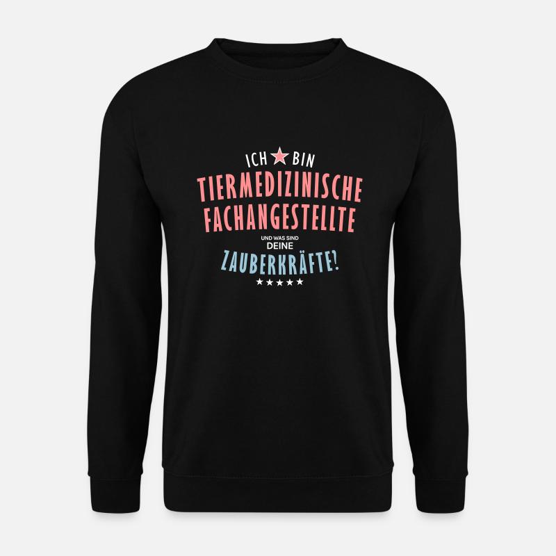 Tiermedizinische-Fachangestellte Beruf - Geschenk - Unisex Pullover - Schwarz