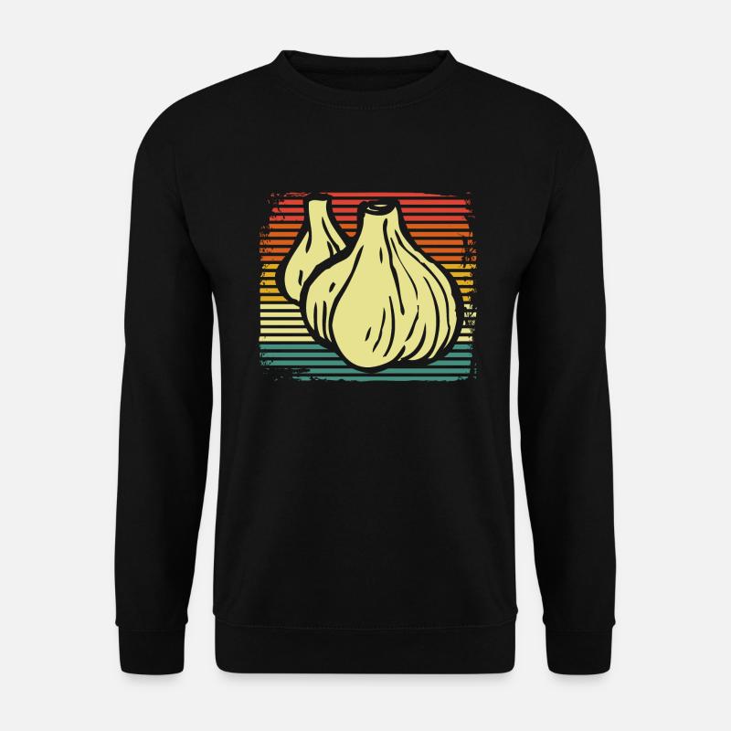 Knoblauch - Unisex Pullover - Schwarz