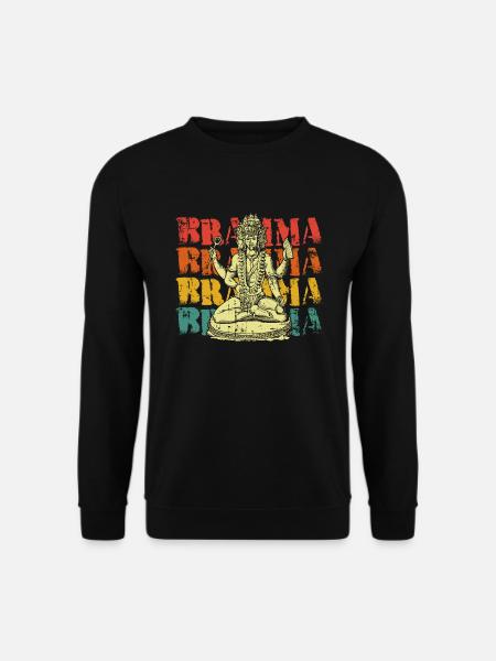 Brahma Hinduism India - Unisex Sweatshirt - black