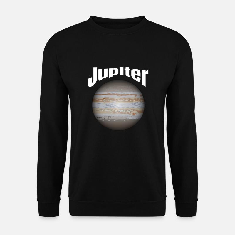 Planet Jupiter - Unisex Pullover - Schwarz