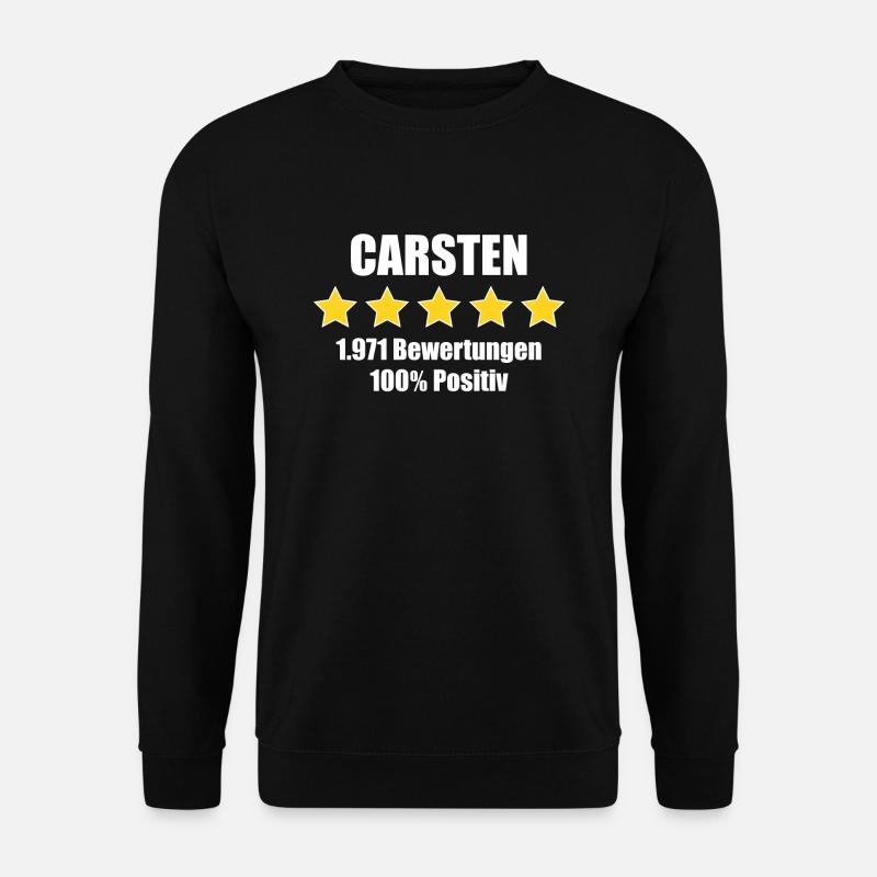 Carsten lustiges Geschenk - Unisex Pullover - Schwarz