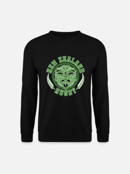 New Zealand Rugby | Farben änderbar - Unisex Pullover - Schwarz
