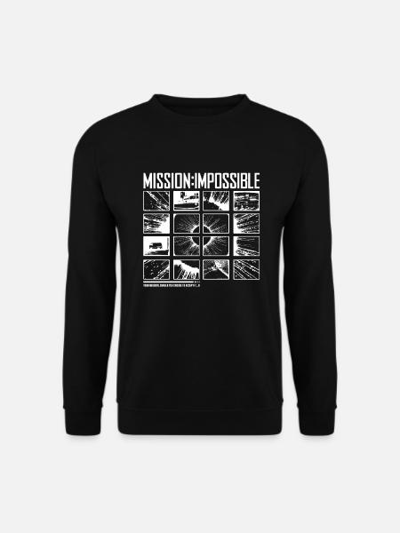 Mission Impossible Dead Reckoning Kacheldesign - Unisex Pullover - Schwarz