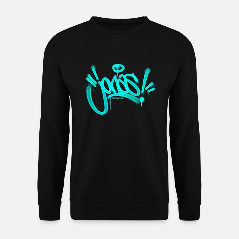 Jonas Name In Graffiti Style - Unisex Pullover - Schwarz
