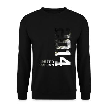 ÉDITION LIMITÉE 2014 COOL 12E ANNIVERSAIRE - Sweat-shirt Unisexe - noir - Devant - Alina (178cm) & Michal (187cm)