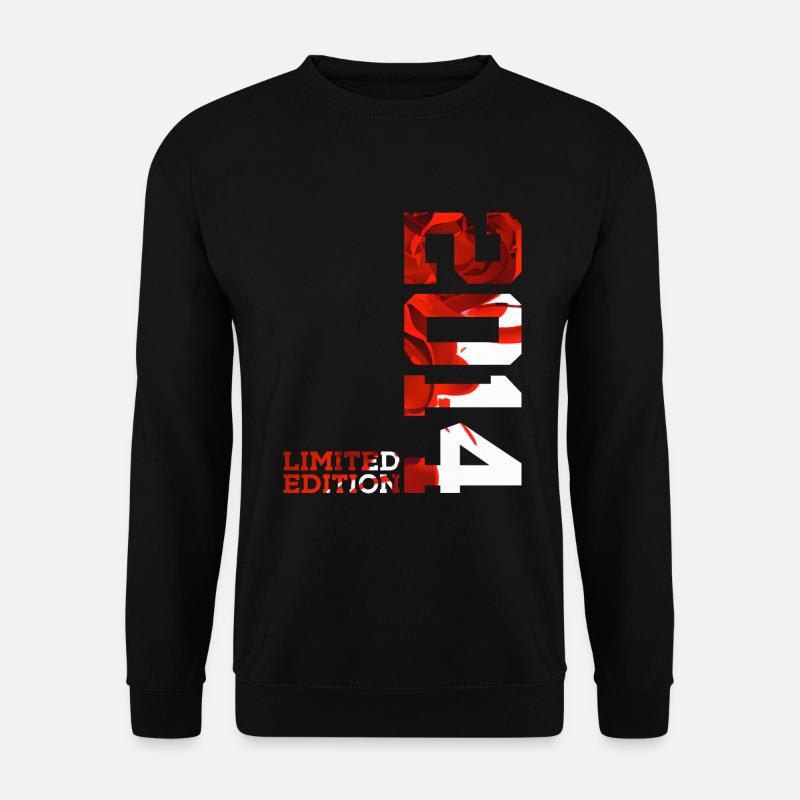 12. GEBURTSTAG 12 JAHRE LIMITED EDITION 2014 - Unisex Pullover - Schwarz
