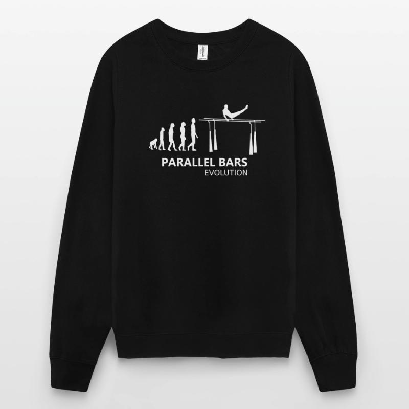 Parallel Bars Parallel Bars Evolution Gymnastics Unisex Sweatshirt