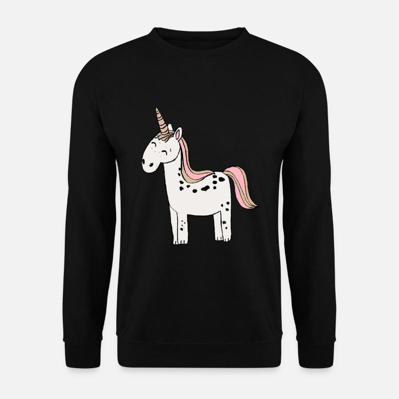 Einhorn - Unisex Pullover - Schwarz
