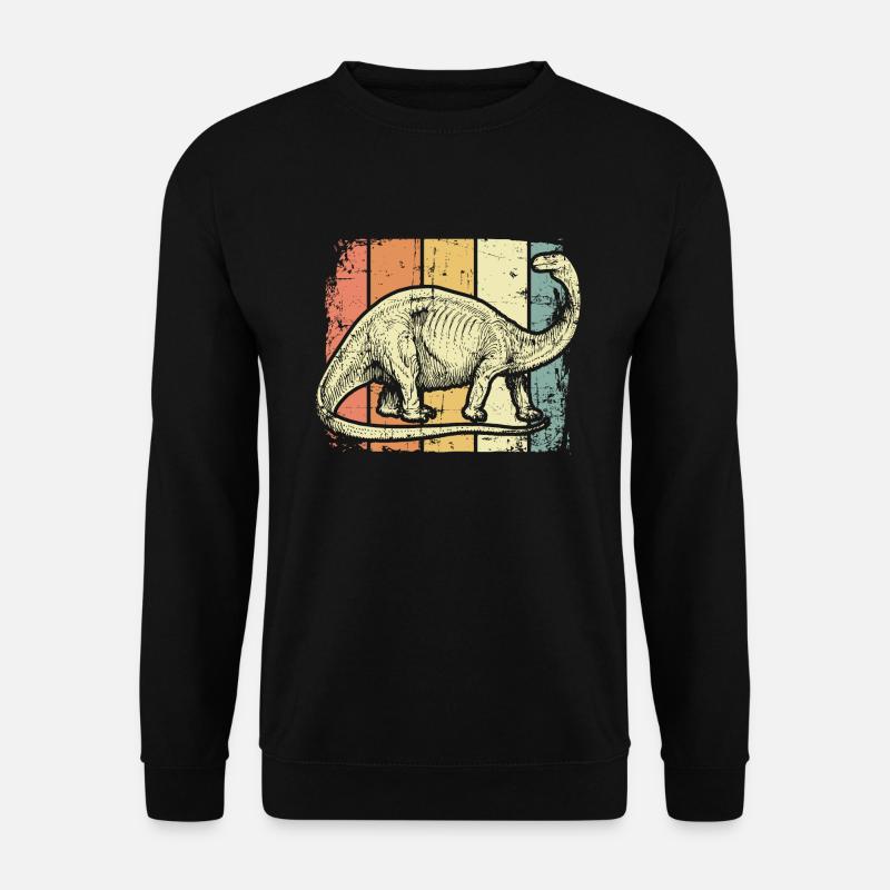 Dino Dinosaurier - Unisex Pullover - Schwarz