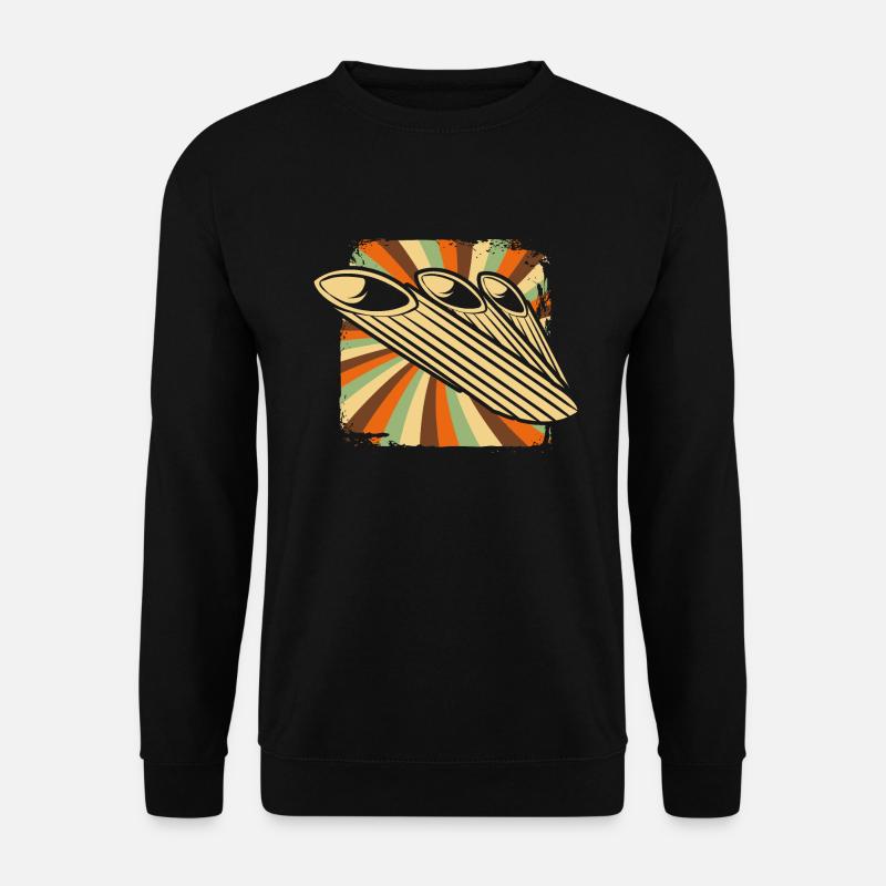 Nudeln - Unisex Pullover - Schwarz
