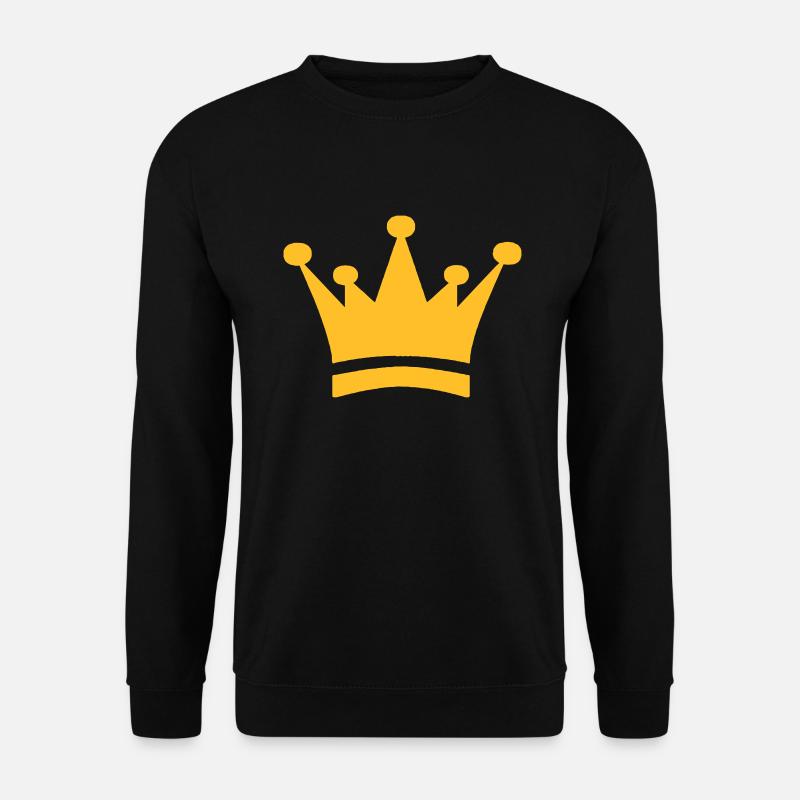 Crown - Unisex Sweatshirt - black