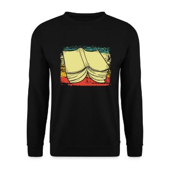 Livres - Sweat-shirt Unisexe - noir - Devant - Alina (178cm) & Michal (187cm)
