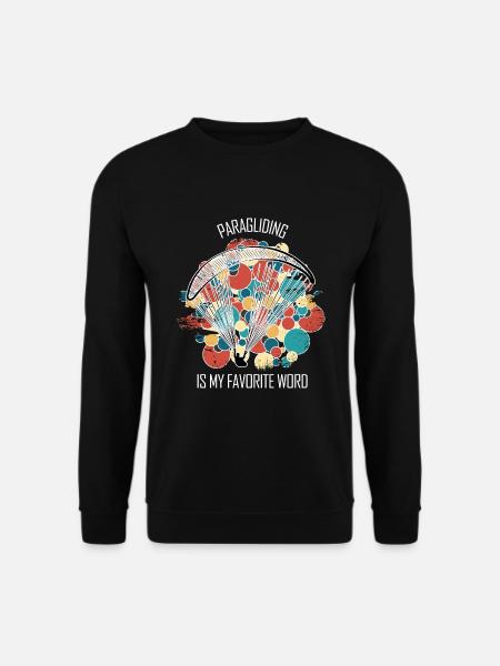 Paragliding Gleitschirm Paragleiter Paraglider - Unisex Sweatshirt - black