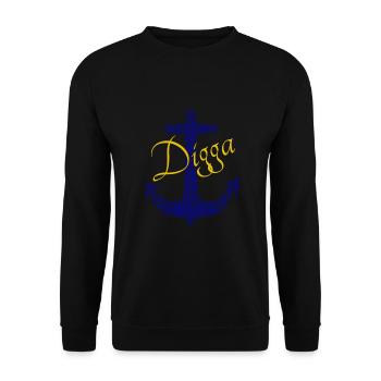 Anker Digga - Unisex Pullover - Schwarz - Vorne - Alina (178cm) & Michal (187cm)