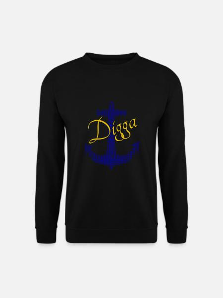Anker Digga - Unisex Pullover - Schwarz