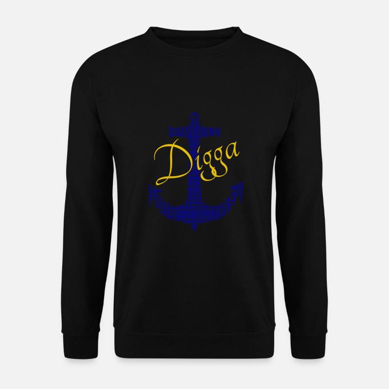 Anker Digga - Unisex Pullover - Schwarz