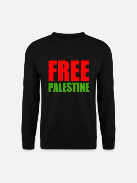 Free palestine - Unisex Pullover - Schwarz