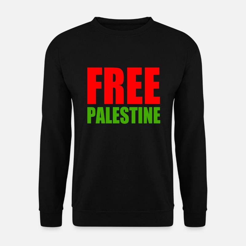 Free palestine - Unisex Sweatshirt - black