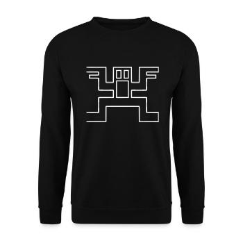 Free Party Tekno Tribe Mental Save the Soundsystem - Sweat-shirt Unisexe - noir - Devant - Alina (178cm) & Michal (187cm)