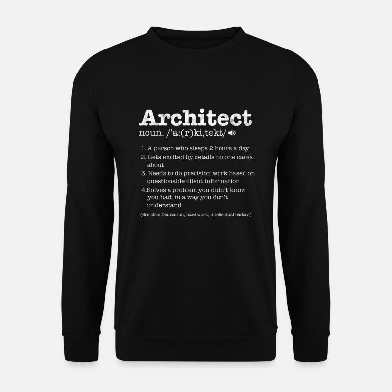 Architect - Unisex Sweatshirt - black