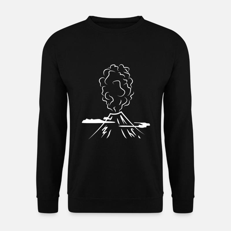 volcano - Unisex Sweatshirt - black