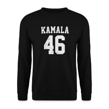 Kamala Harris President 2020 Kamala Harris - Unisex Sweatshirt - black - Front - Alina (178cm) & Michal (187cm)