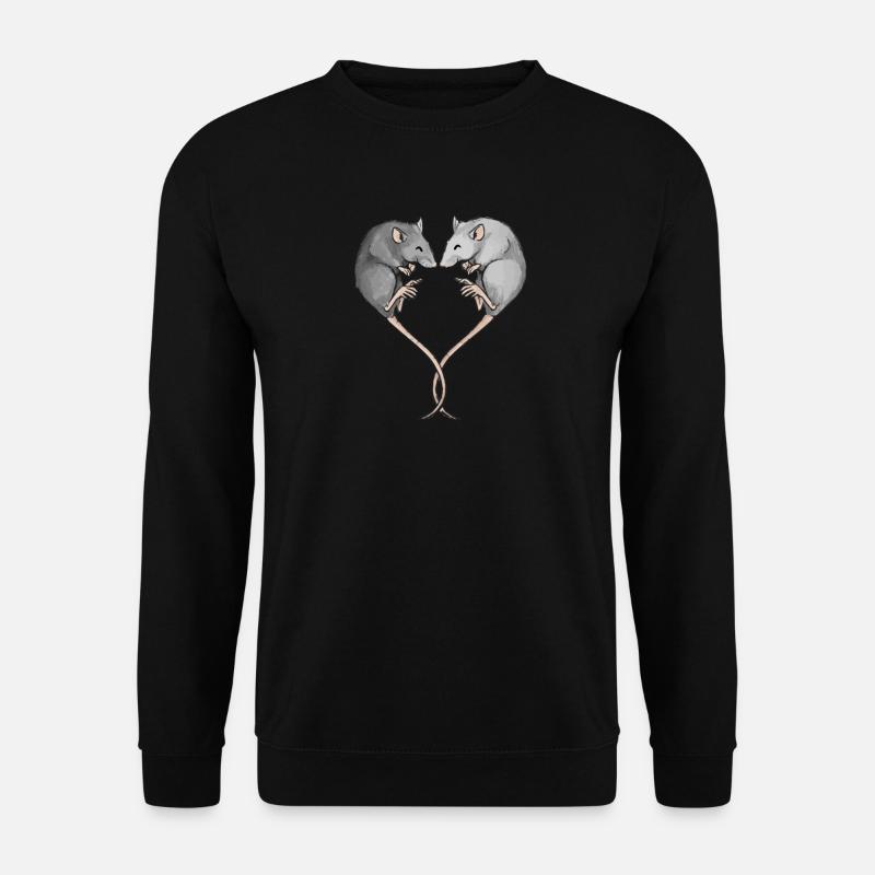 Hausratte - Unisex Pullover - Schwarz